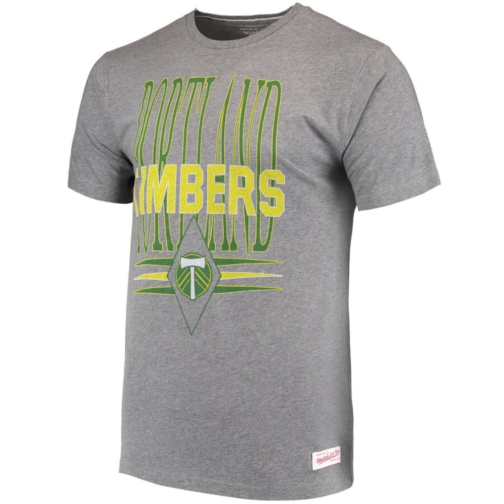 Portland Timbers MLS Mens Soccer Cotton Gray Shirt